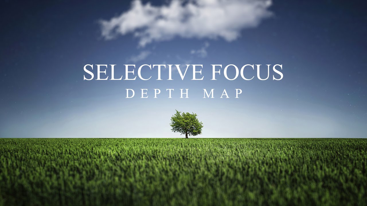 How to Create Depth Map - Selective Focus in Photoshop Tutorial