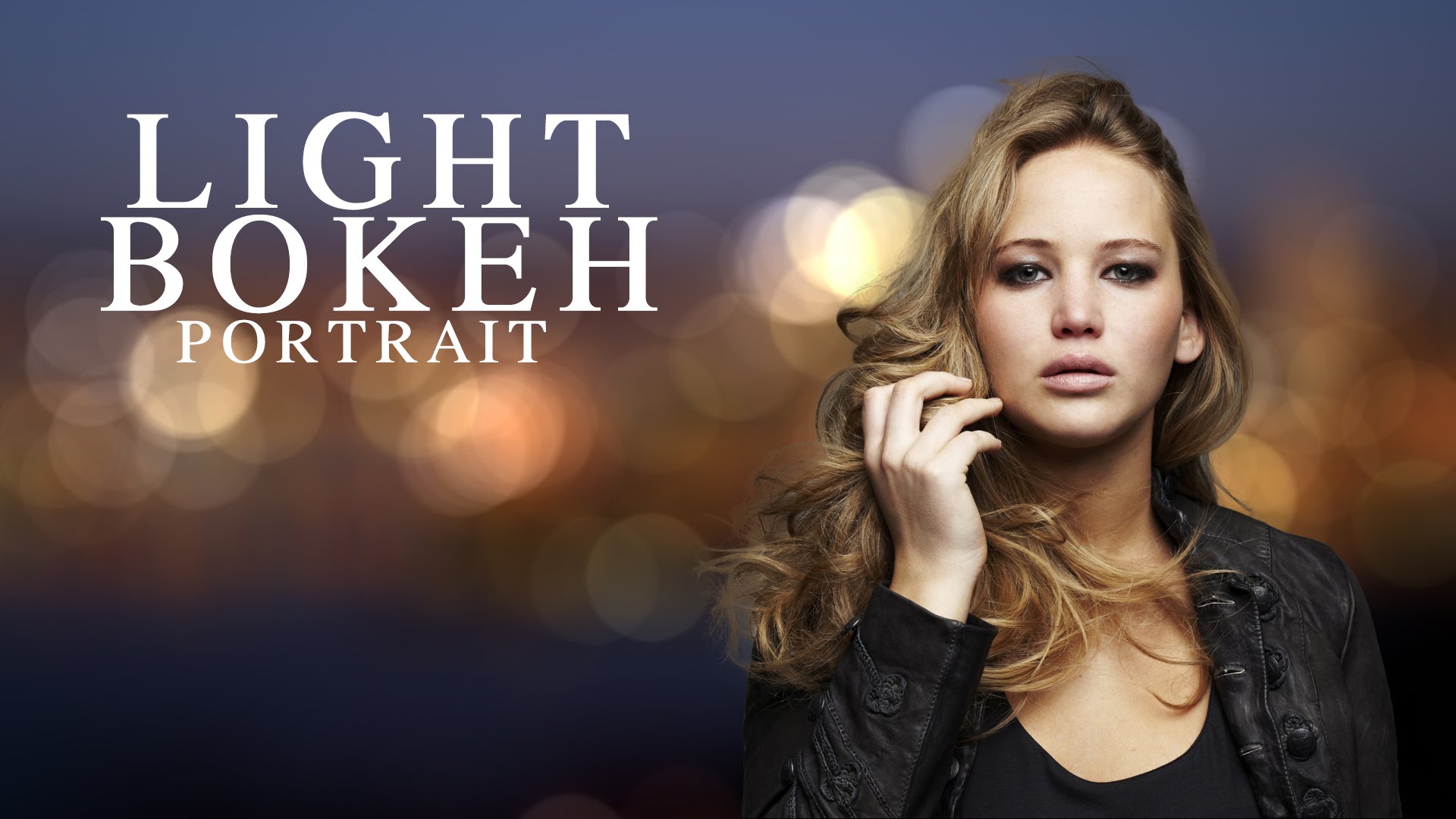 How to Create Light Bokeh Portrait in Photoshop Tutorial