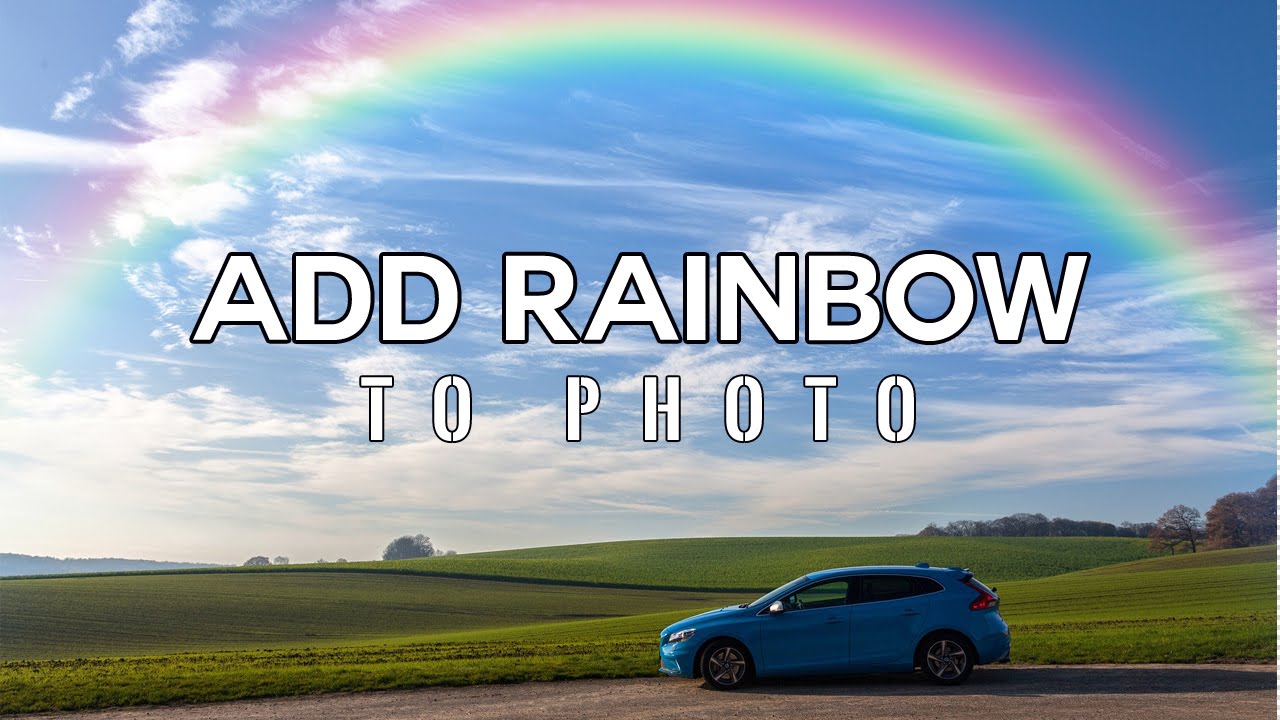 How to Add Realistic Rainbow To Photo in Photoshop