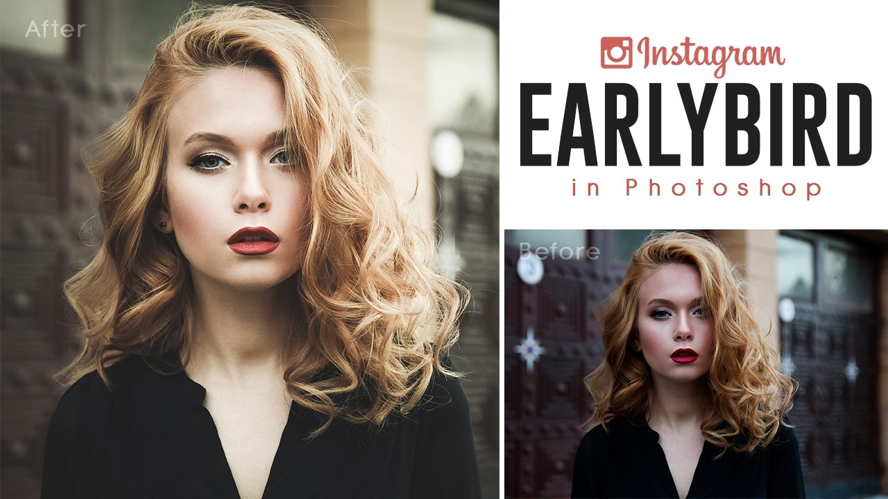 How to Create Instagram Earlybird Color Effect in Photoshop
