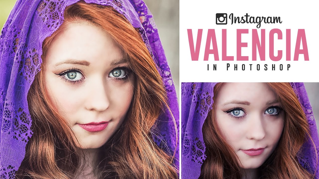 How to Create Instagram Valencia Color Effect in Photoshop