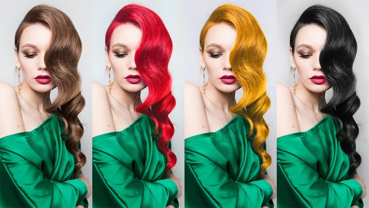How to Change Hair Color in Photoshop Tutorial