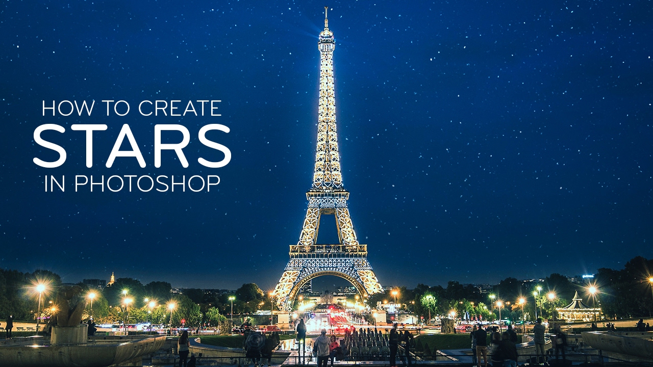 How to Create Stars to Night Photo in Photoshop
