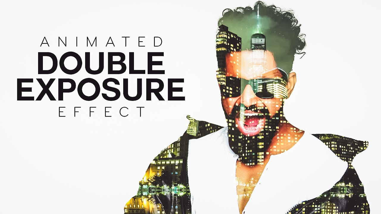 How to create Animation Double Exposure Effect in Photoshop