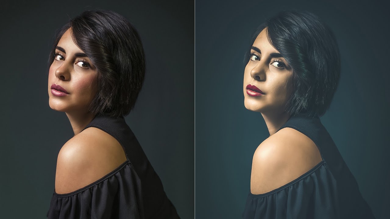Color Grade and Stylize Studio Portraits in Photoshop & Lightroom