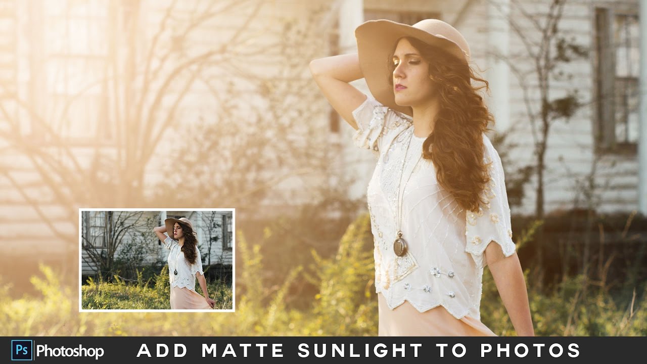 How to Add Sunlight to Photos with Gradient Fill in Photoshop