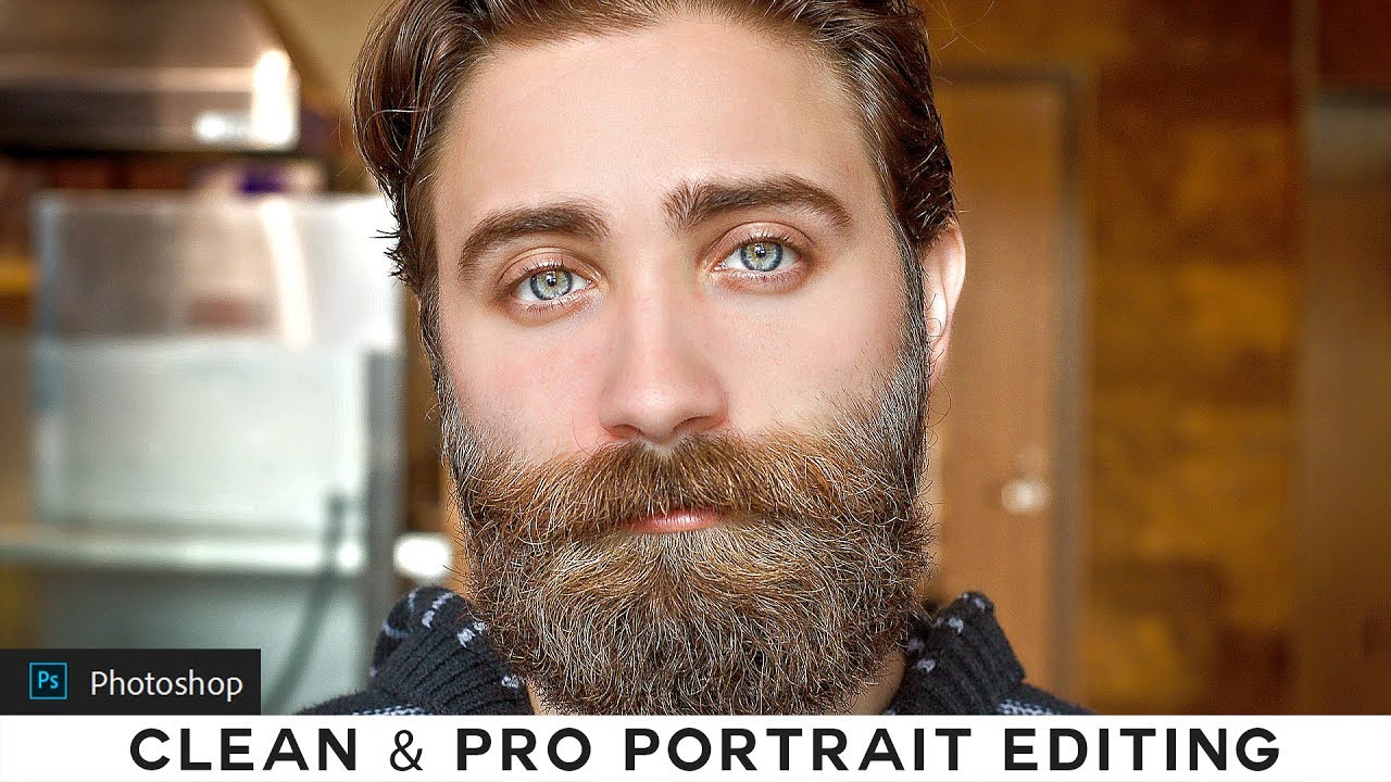 Clean & Pro Portrait - Photoshop Photo Editing Tutorial