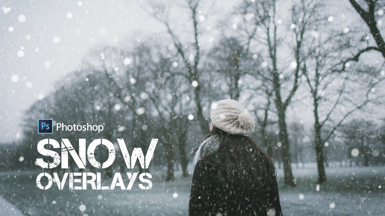 Free Snow Texture Overlays - Add Snowfall to Photos in Photoshop