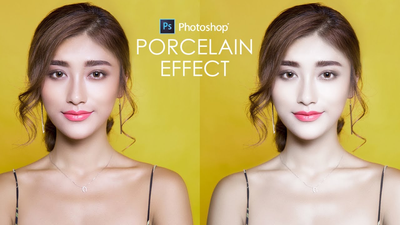 How to Create Porcelain White Skin Effect in Photoshop