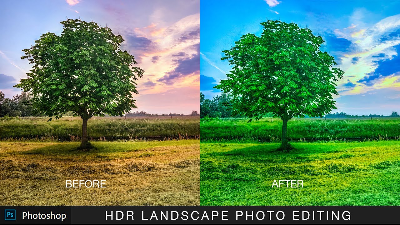 How to Edit a Landscape Photo using Camera Raw in Photoshop