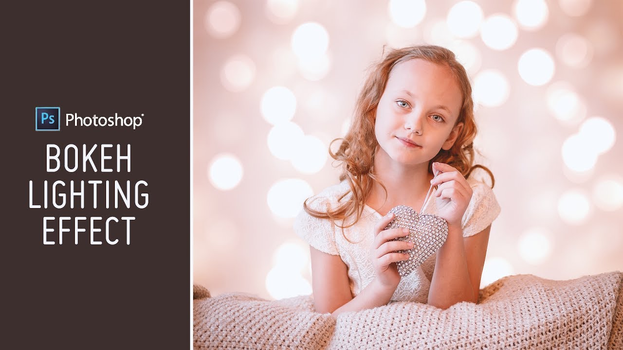 How to Add Lighting Bokeh Background to Photos in Photoshop