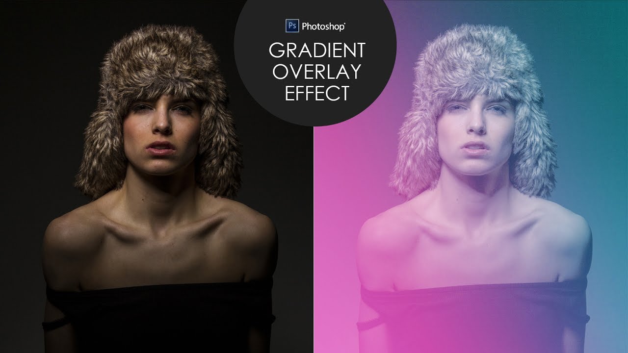 How to Create Colorful Gradient Overlay Effect in Photoshop