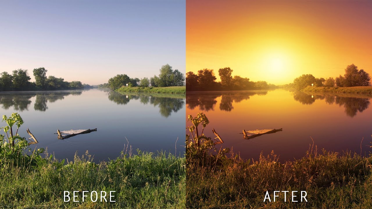 How to Create Realistic Sunset Effect in Photoshop