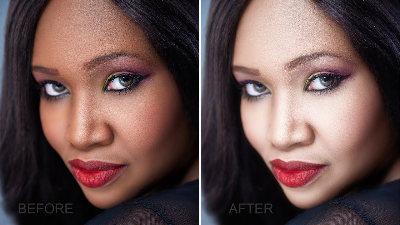 How to Change Person's Skin Color from Dark to Light in Photoshop