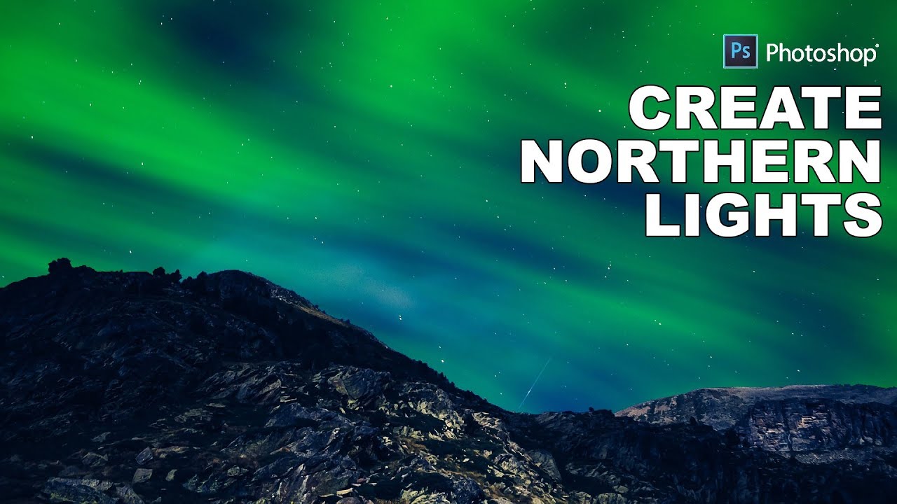 How to Create Fake Northern Lights Effect in Photoshop
