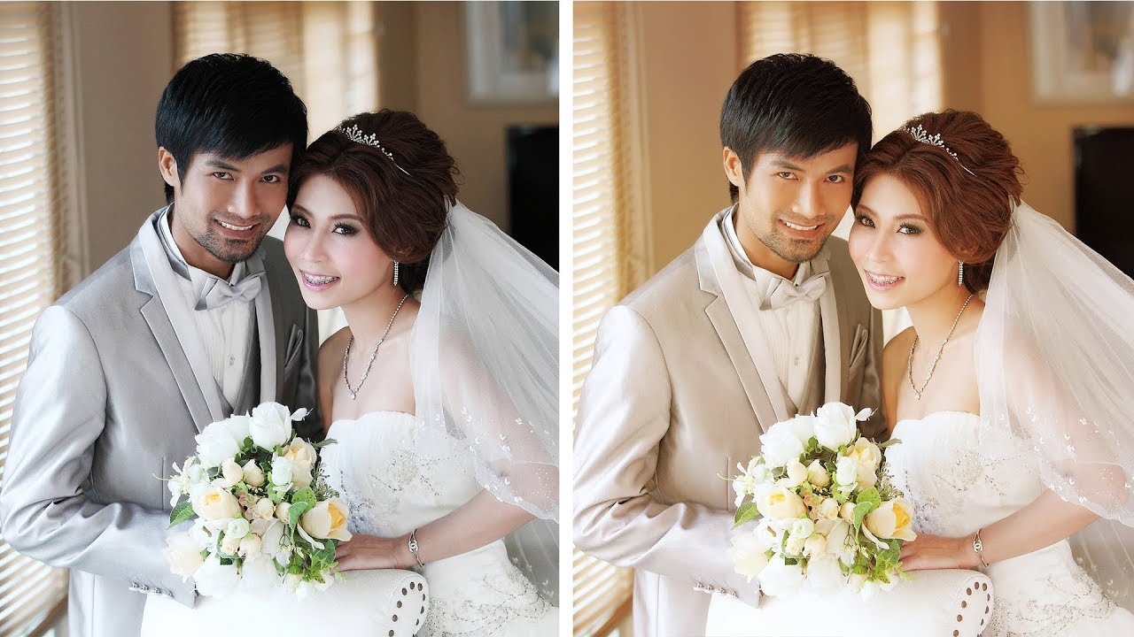 How to Add Color Haze & Tint to Wedding Photos in Photoshop
