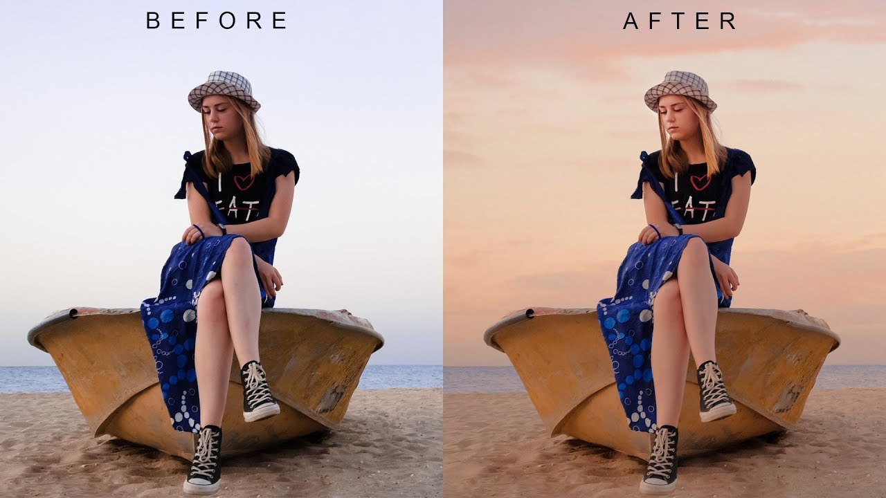 How to Change Evening Photos into Stunning in Photoshop