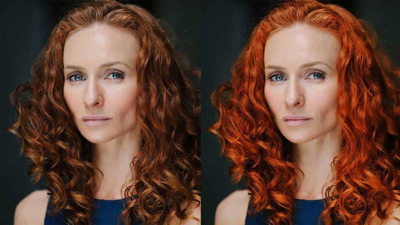 How to Change Hair Color with Curves in Photoshop - Quick & Easy