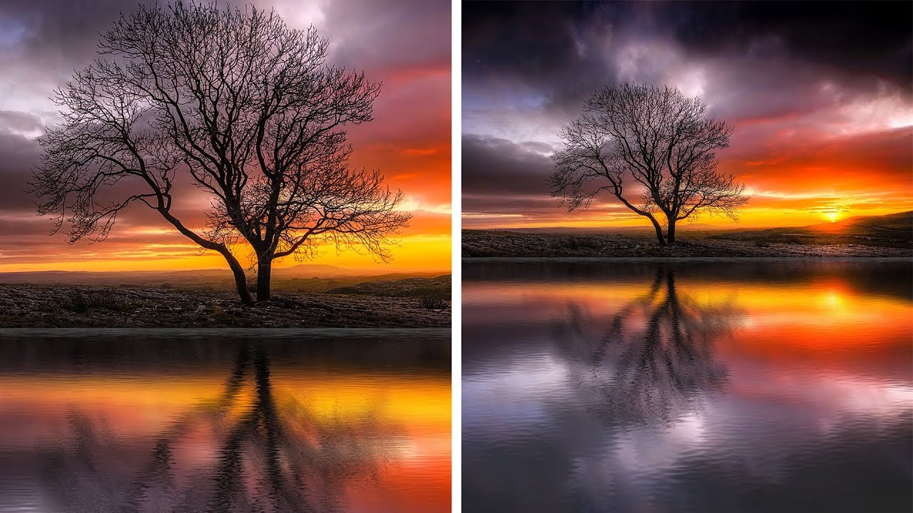 How to Create Realistic Waterscape Photos in Photoshop - Add Water Reflections Effect to Photos