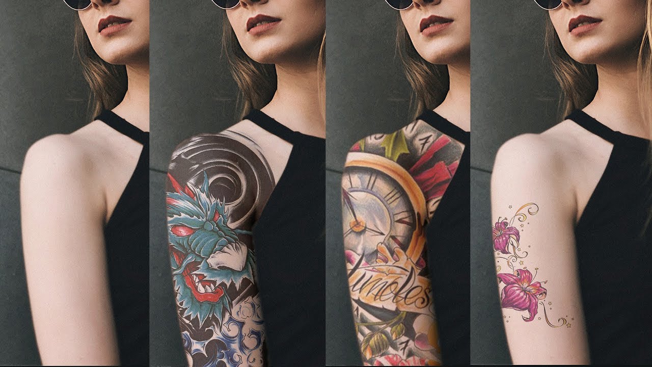 How to Add Realistic Tattoo to a Person Arm in Photoshop