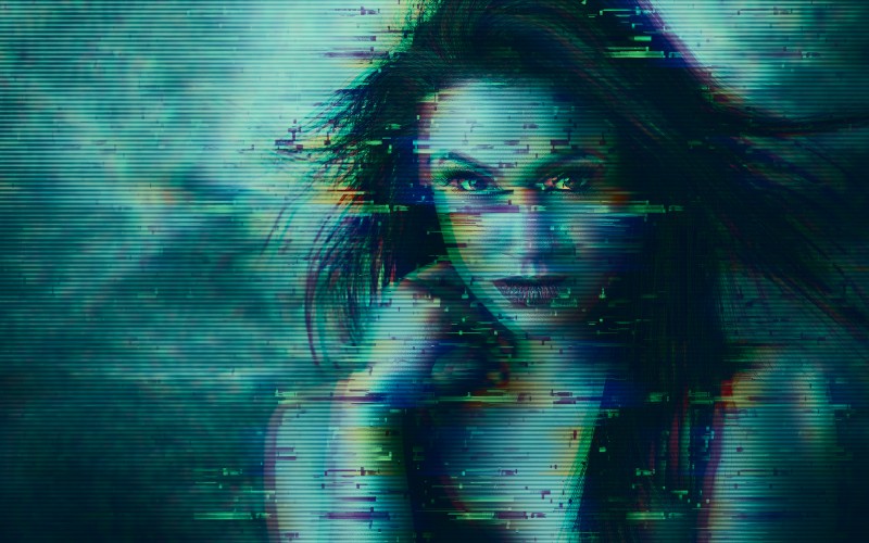 distort glitch photoshop download