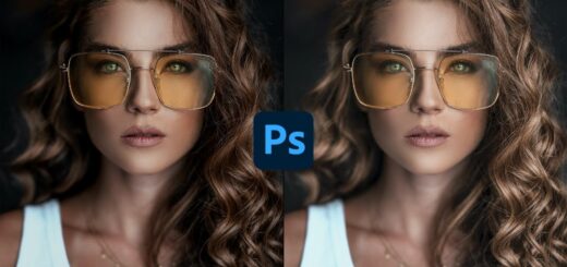 Add Shine Dimension to Hair in Photoshop