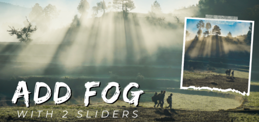 Create Dreamy Fog Photos in Photoshop with Just 2 Sliders tutorial