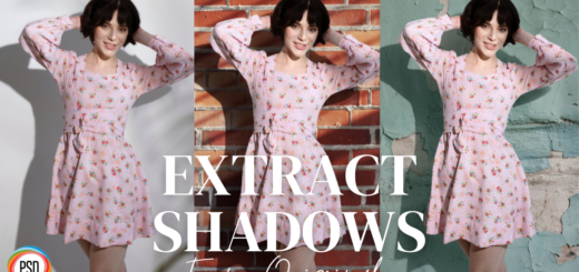 Extracting Shadows in Photoshop