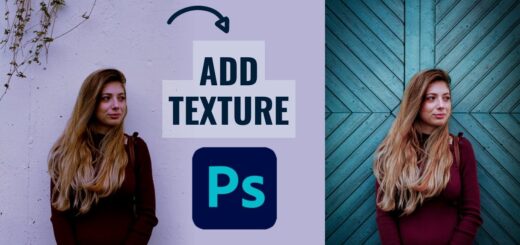 Add textures to Backgrounds to your Photos in Photoshop