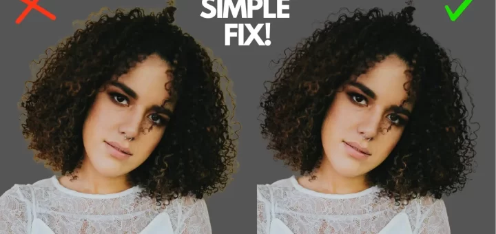 Fix Color Fringing Around Hair in Photoshop