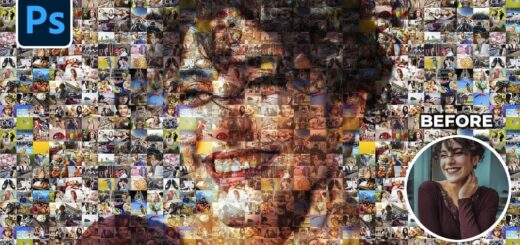 Create Mosaic Photo Effect in Photoshop!