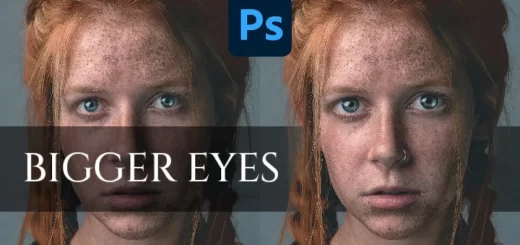 ENLARGE Eyes Naturally in Photoshop!