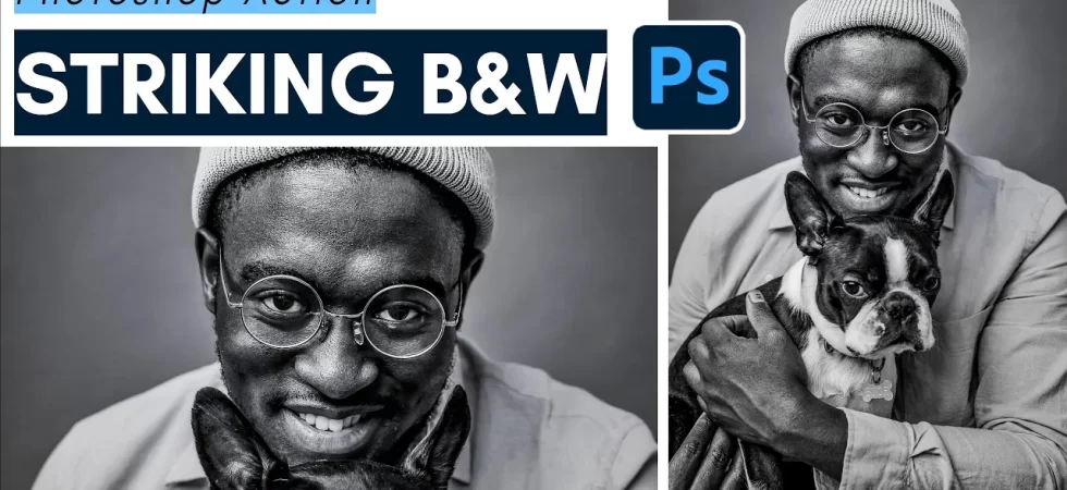 Photoshop Action for Stunning Black & White Images!